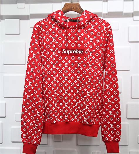 supreme lv hoodie resale price|supreme louis vuitton shirt.